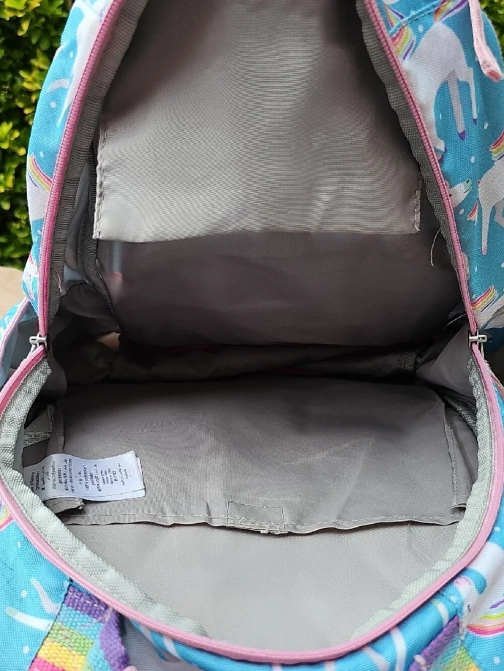 Pottery Barn Kids Unicorn Backpack - Pink & Blue